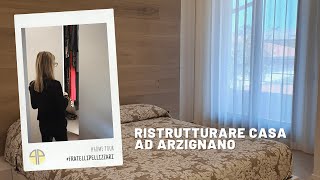 Camera da letto moderna con parete in legno hometour pt5 [upl. by Elene]