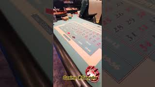 Casino  Table Game  Roulette Game  Blackjack  Chips  Golden Chip  Canadian Casino  Gambling [upl. by Tobi]