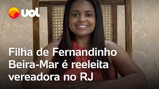 Filha de Fernandinho BeiraMar é reeleita vereadora em Duque de Caxias nas eleições 2024 [upl. by Alehcim]