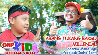 Abang Tukang Bakso quotMillenialquot  Andrew Mamo Agil feat Indra Bekti official video [upl. by Adnamra]