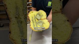 Panettone al Pistacchio con 250g di farcitura panettone pistachio food cibo natale shorts [upl. by Sirmons]