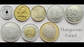 Hungarian Filler amp Forint Coins Collection  Hungary  Europe [upl. by Zolner883]