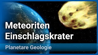 Impakte durch Meteoriten auf der Erde amp im Sonnensystem • Planetare Geologie  Christian Köberl [upl. by Templer]