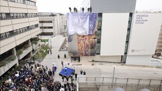 Gustav Klimts Fakultätsbild quotMedizinquot an der MedUni Wien enthüllt [upl. by Etnemelc357]