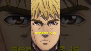 Vinland Saga Season 3 Release Date is😭 [upl. by Deehahs]