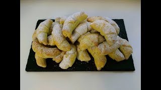 Nekynuté svatomartinské rohlíčky s ořechovou náplní  CZSK HD recipe [upl. by Ainotna989]