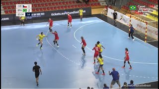 MUNDIAL SUB18 DE HANDEBOL FEMININO 2022  Brasil 28 x 28 República Tcheca  Melhores Momentos [upl. by Manfred901]