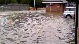 floods sheffield meadowhall 2007 yorkshire [upl. by Niccolo]