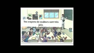 Unité 1 Ma vie scolaire Activités orales Semaine 4 Les affaires de classe 2aep dialogue [upl. by Haya]