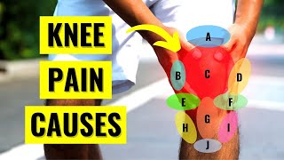 Heres Why Your Knee Hurts  Knee Pain Problems amp Types by Location [upl. by Oag]