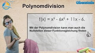 Polynomdivision  Funktionen  Oberstufe ★ Übung 1 [upl. by Strang]