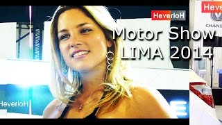 Motor Show LIMA 2014 LINDA promotora ARGENTINA [upl. by Lasala]