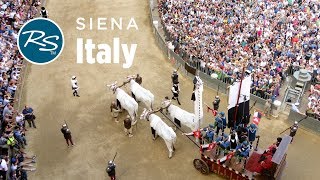 Siena Italy Palio Horse Race  Rick Steves’ Europe Travel Guide  Travel Bite [upl. by Llekcir]