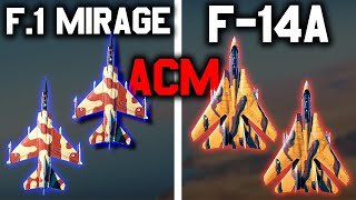 Iraqi F1 Mirage VS quotFakequot Iranian F14A 2V2 [upl. by Serafine761]