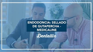 Endodoncia sellado de gutapercha con sellador de conductos de Medicaline [upl. by Namia648]