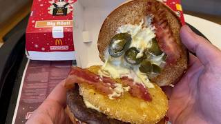 Whats Inside McDonalds Germanys Christmas Burger [upl. by Emmye591]