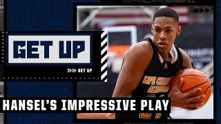 Jalen Rose on how impressive Hansel Emmanuel is  Get Up [upl. by Yvi]