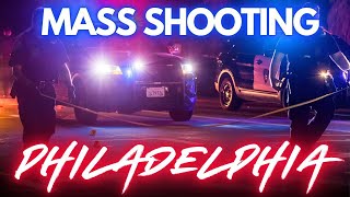 MASS SHOOTING Philadelphia Pennsylvania 3 DEAD 9 Shot LIVE [upl. by Rosie576]