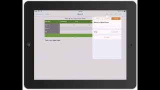 Pages for iPad Adding tables to word documents on iPad [upl. by Ursala]