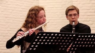 Daniel Dorff  Two Cats Flute amp Clarinet [upl. by Anileve529]