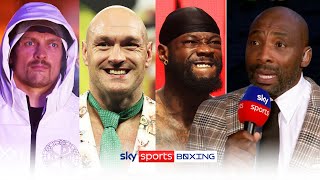 Would Oleksandr Usyk beat Tyson Fury amp Deontay Wilder  Sky Sports pundits share their views [upl. by Elisabet]