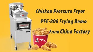 KFC Chicken pressure fryer broasted machine frying from China factory hennypenny deepfryer fryer [upl. by Meekar819]