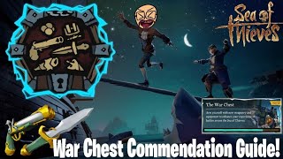 Sea Of Thieves  War Chest Commendations Guide [upl. by Hebert]