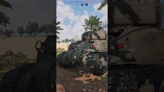 Destroying Sherman with TNT 💥  Enlisted shorts [upl. by Llet]