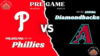 Phillies vs Diamondbacks Game 1 Pregame Show  August 8th 2024 [upl. by Collier855]