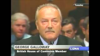 George Galloway vs the US Senate FULL TESTIMONY [upl. by Nesnah174]