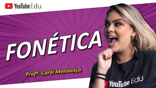 Fonética nos CONCURSOS PÚBLICOS  Professora Carol Mendonça [upl. by Kimon]