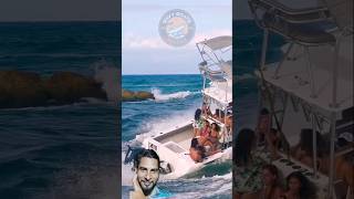 Man Falls OVERBOARD and Boat Keeps Going  Wavy Boats  Haulover Inlet [upl. by Atila43]