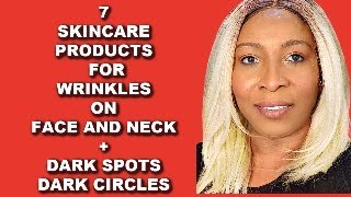 7 Skincare Products For Wrinkles On the Face Neck  Dark Spots And Dark Circles  Khichi Beauty [upl. by Jez]