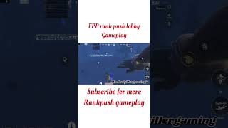 FPP Rank push lobby gameplay 🔥bgmi pubgmobile battleroyalegame gaming Mrdozkillergaming [upl. by Dilan691]