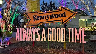 Kennywood Christmas Holiday Lights 2023 Part 1 [upl. by Pappas224]