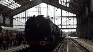 Locomotive 141R840 à Paris Austerlitz [upl. by Pelpel]