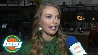 Irina Baeva confiesa cómo logró un perfecto español  HOY [upl. by Idell]