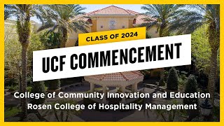 UCF Spring 2024 Commencement  May 4 at 9 am [upl. by Anas]