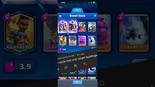 Win con only deck 😱😤clash clashroyale clashofclans [upl. by Alicea14]