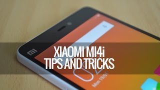 Xiaomi Mi4i Tips and Tricks  Techniqued [upl. by Remark]