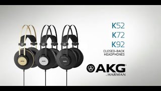 Meet the New K92 K72 and K52 ClosedBack Headphones [upl. by Mehetabel745]