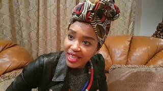 Berita Afrosoul Interview in Noupoort after her performance  Noxolos Place Noupoort opholamedia [upl. by Kan]