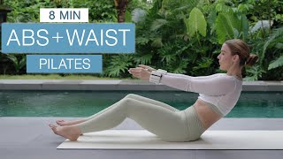 Quick waist toning  arm sculpting pilates workout  Abs  Waist Pilates [upl. by Jazmin99]