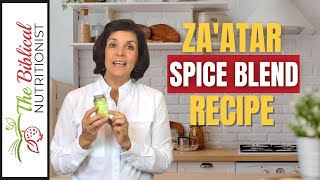 How to Make Zaatar  Biblical Spice Blend Zaatar Recipe [upl. by Yblehs]