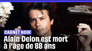 Alain Delon acteur mythique du cinéma français est mort [upl. by Netloc614]