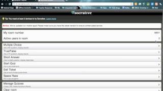 Socrative Register and Student Sign In [upl. by Aisinut]