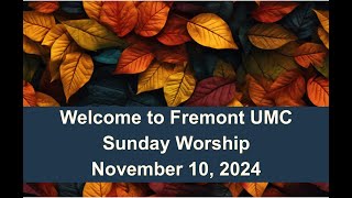 Fremont UMC Live Stream [upl. by Franni]