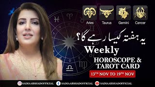 Weekly Horoscope  Aries  Taurus  Gemini  Cancer 13th November to 19th November 2023 [upl. by Oironoh993]