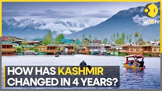 Four years after the abrogation of Article 370 Jammu and Kashmir witnesses immense growth  WION [upl. by Ahsieni]