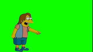 262 Nelson haha simpsons chroma key [upl. by Adnarram800]